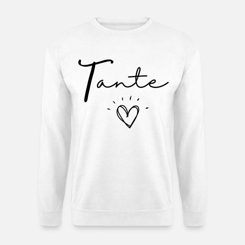 tante - Unisex Pullover - Weiß
