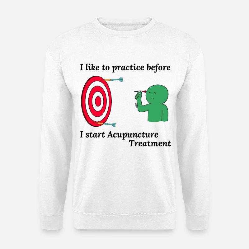 Licensed TCM Practitioner Expert Skilled - Unisex Sweatshirt - white