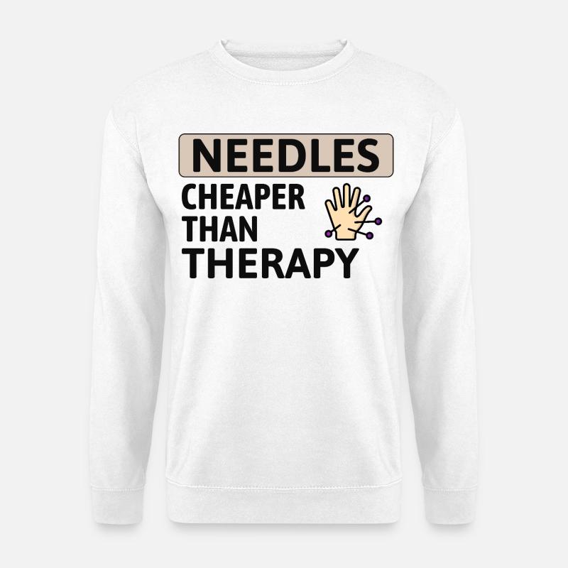 Lizenzierter TCM-Praktiker-Experte – kosteneffizient - Unisex Pullover - Weiß