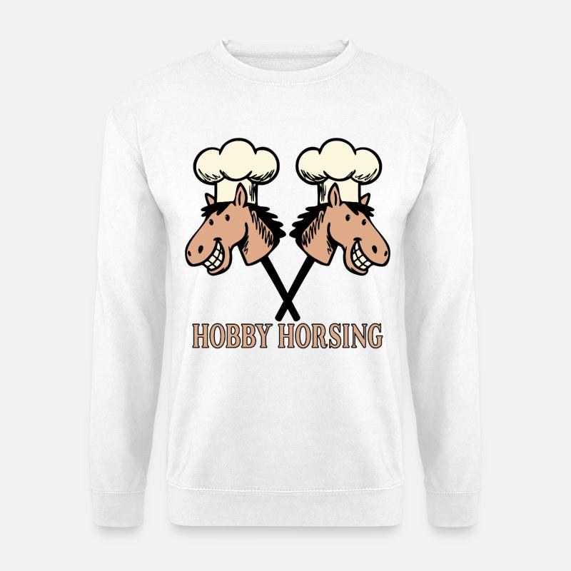 Lustiges Kochhobby-Futter - Unisex Pullover - Weiß
