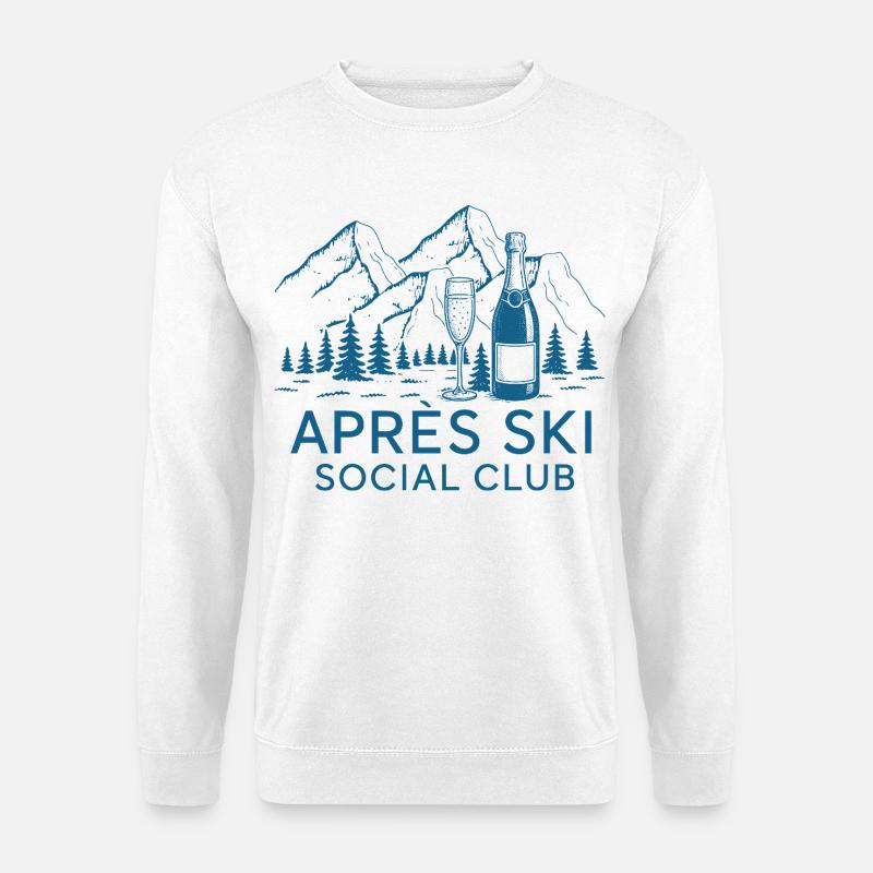 Apres Ski Social Club - Unisex Pullover - Weiß