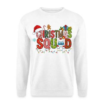 Christmas Squad - Unisex Sweatshirt - white - Front