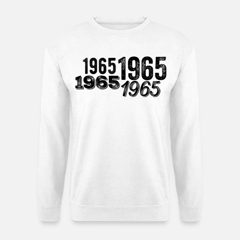1965 - Unisex Pullover - Weiß