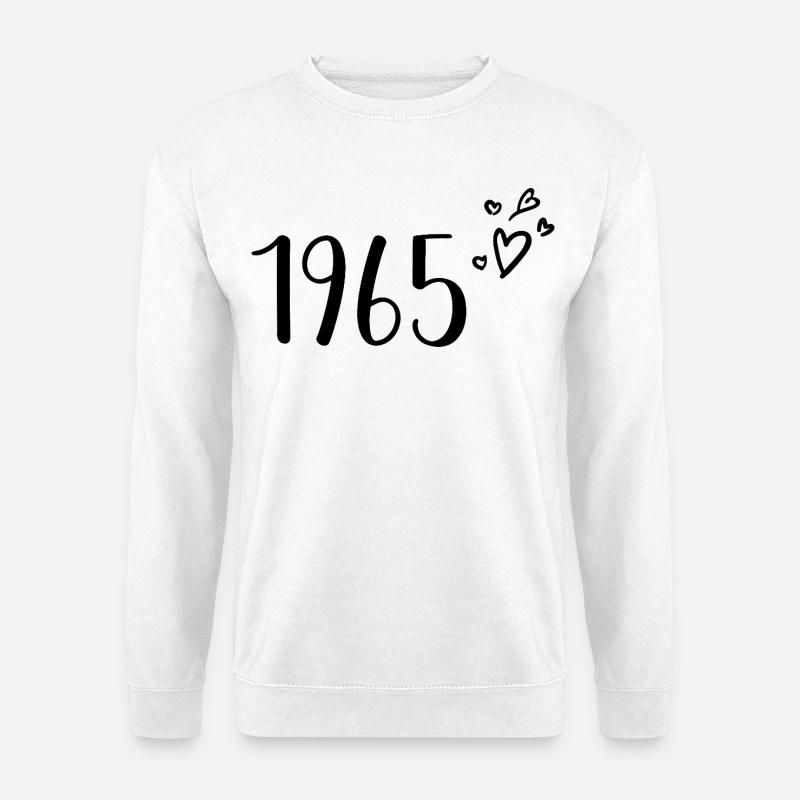 1965 - Unisex Pullover - Weiß