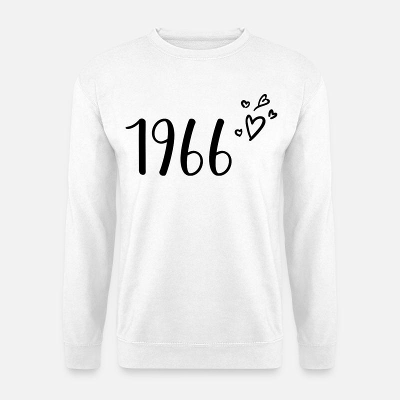 1966 - Unisex Pullover - Weiß