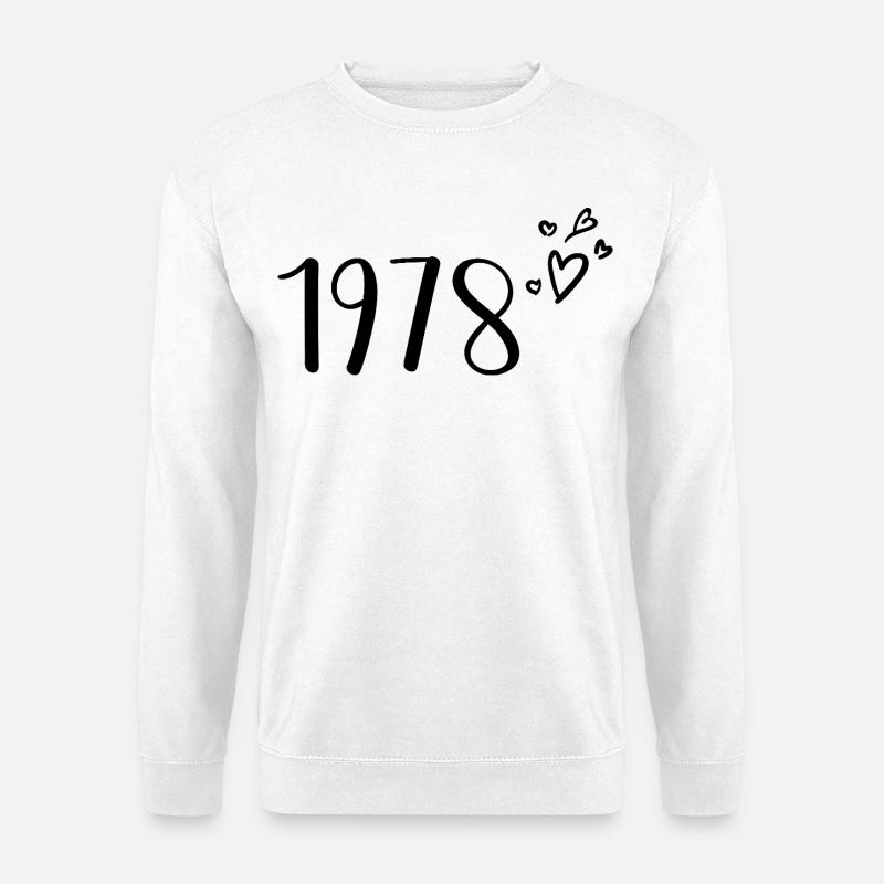 1978 - Unisex Pullover - Weiß