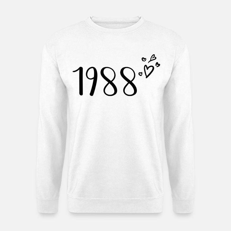 1988 - Unisex Pullover - Weiß