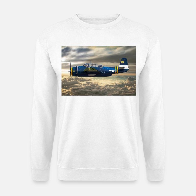 TBF Avenger - Unisex Pullover - Weiß