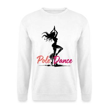 Pole Dance Pole Dancer Aesthetic Gift - Unisex Sweatshirt - white - Front