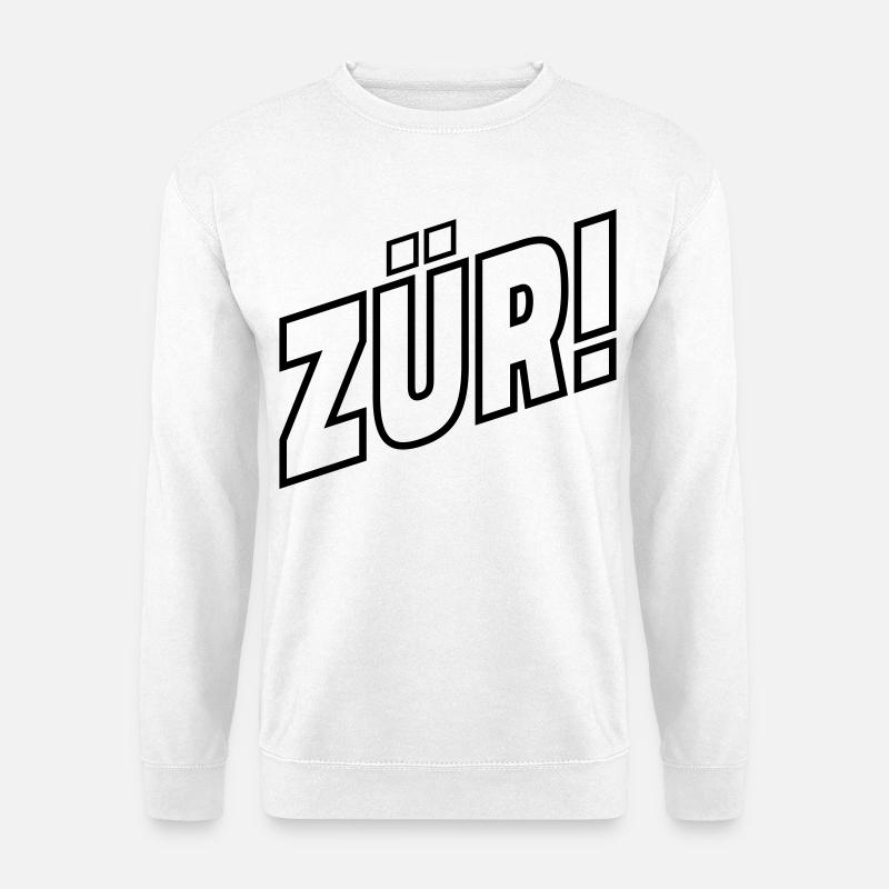 ZÜRI - Unisex Pullover - Weiß