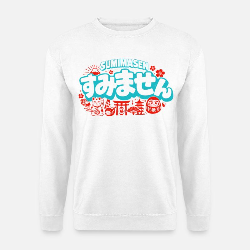 Sumimasen - Unisex Pullover - Weiß