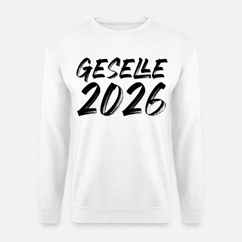 Geselle 2026 - Unisex Pullover - Weiß