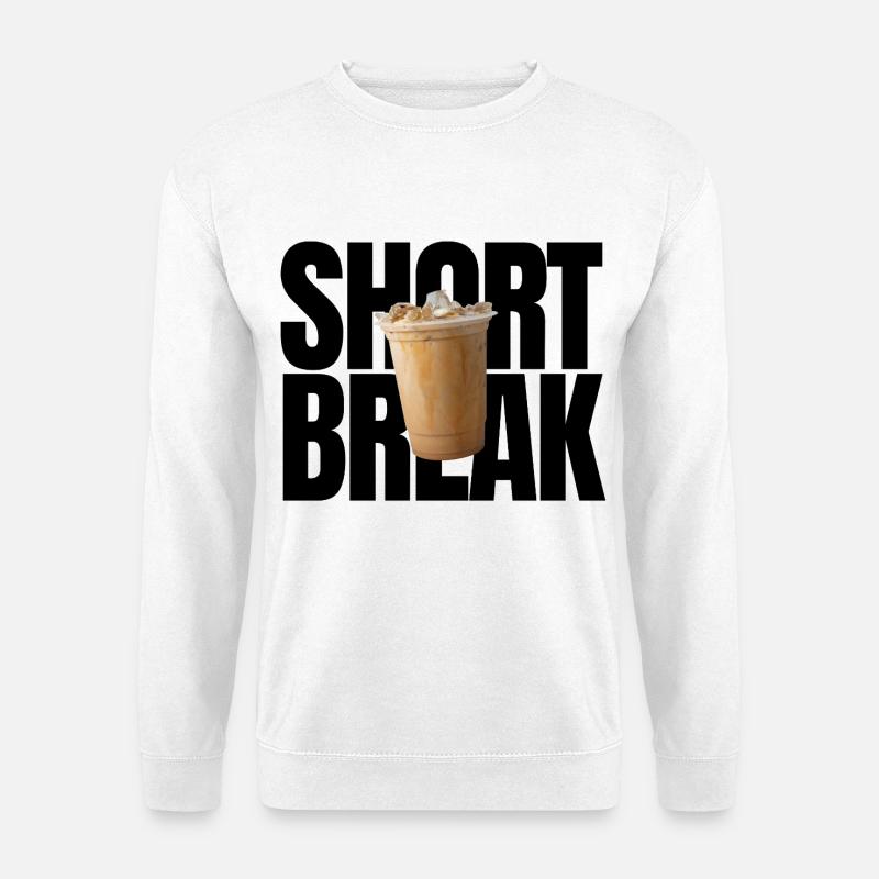 Short Break - Unisex Pullover - Weiß