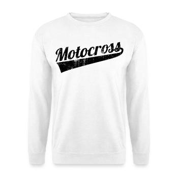 Motocross - Unisex Sweatshirt - white - Front