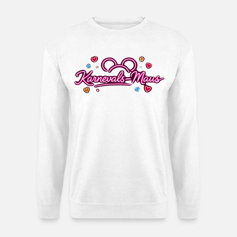 Carnival Mouse Carnival Outfit Cute - Unisex Sweatshirt - white