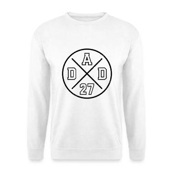 Dad 27 Baby Dad Father's Day Gift Dad 2027 - Unisex Sweatshirt - white - Front