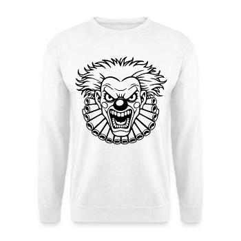Wicked Clown - Unisex Sweatshirt - white - Front