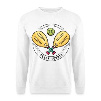 I can't I have padel - Unisex Sweatshirt - white - Front