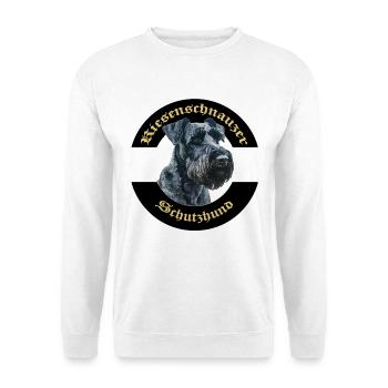 Riesenschnauzer IGP Motiv  - Unisex Pullover - Weiß - Vorne