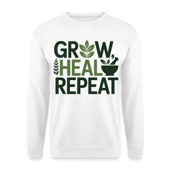 Professional Botanical Recovery Experts  - Unisex Sweatshirt - white - Front