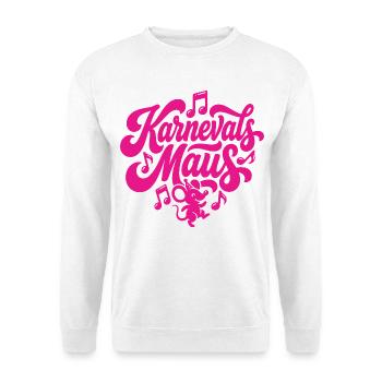 Carnival Mouse Carnival Mouse Carnival Party Dancing - Unisex Sweatshirt - white - Front