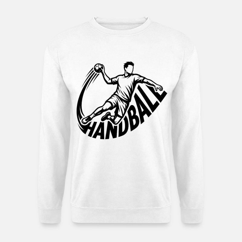 Handball Handballer Handballspieler - Unisex Pullover - Weiß