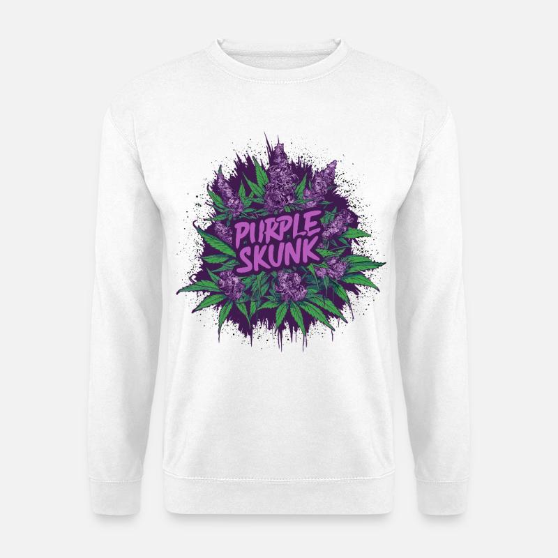 Purple Skunk - Unisex Pullover - Weiß
