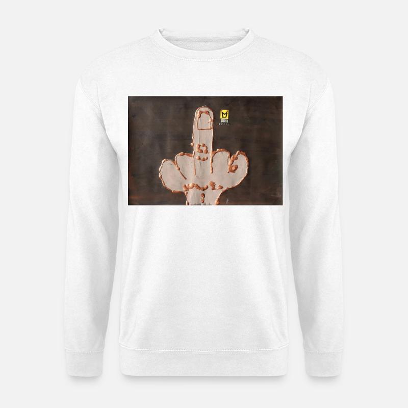 (my) crown - Unisex Sweatshirt - white