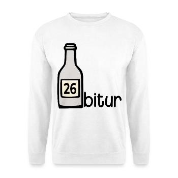 Party Bottle - Abitur 2026 - Unisex Sweatshirt - white - Front
