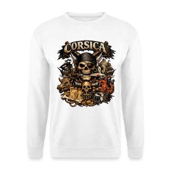 KORSIKA Original - Unisex Pullover - Weiß - Vorne