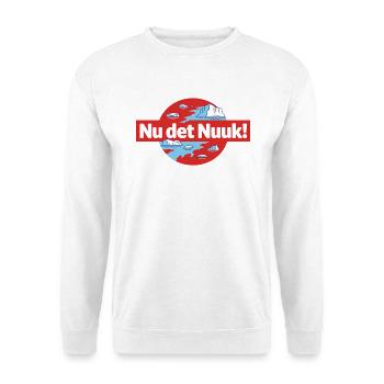 Nu det Nuuk, Greenland - Unisex Sweatshirt - white - Front