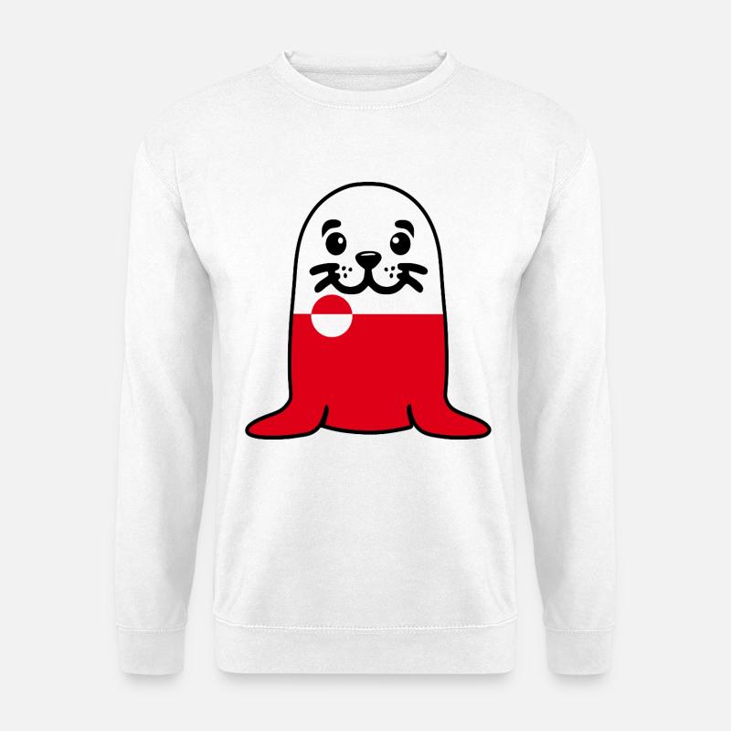Robbe Grönland - Unisex Pullover - Weiß