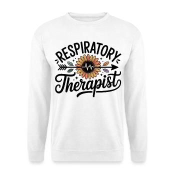 Sunflower Heartbeat Inspiration - Unisex Sweatshirt - white - Front