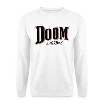 Le destin au monde - Sweat-shirt Unisexe - blanc - Devant