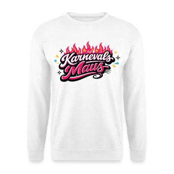 Carnival Mouse Cologne - Cologne Carnival Design - Unisex Sweatshirt - white - Front