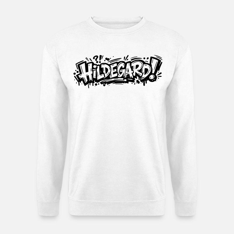Hildegard - Unisex Pullover - Weiß