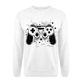 Game Controllers - Unisex Sweatshirt - white - Front