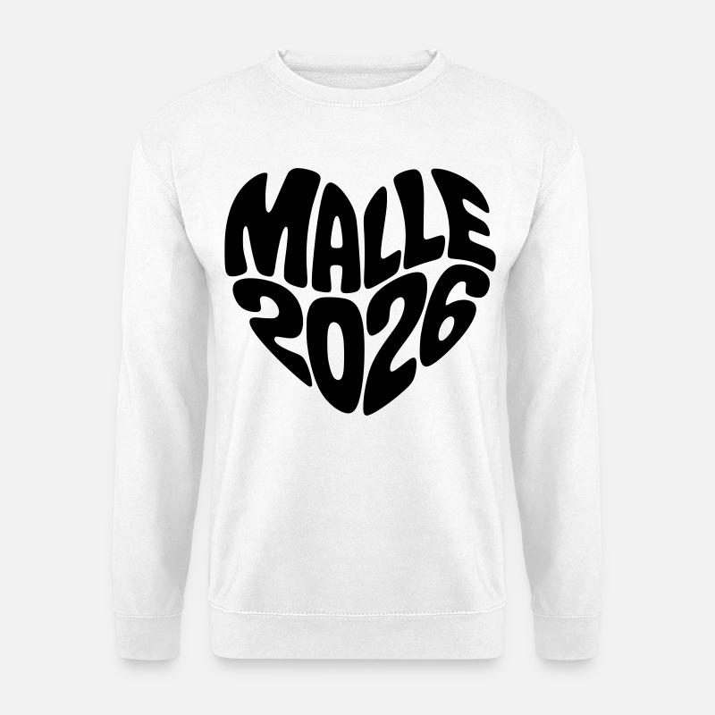 Malle 2026 - Unisex Pullover - Weiß