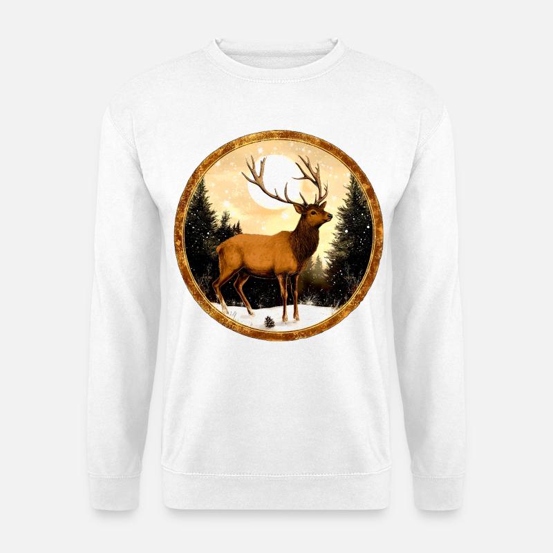 Deer Style - Unisex Sweatshirt - white