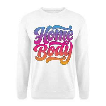 Maison (patate de canapé) - Sweat-shirt Unisexe - blanc - Devant