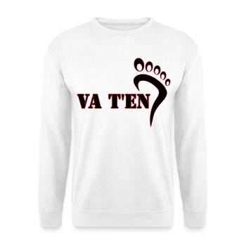 GEHEN SIE WEG - Unisex Pullover - Weiß - Vorne
