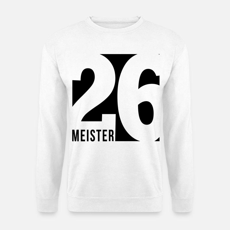 Meister 2026 Meisterschaft - Unisex Pullover - Weiß