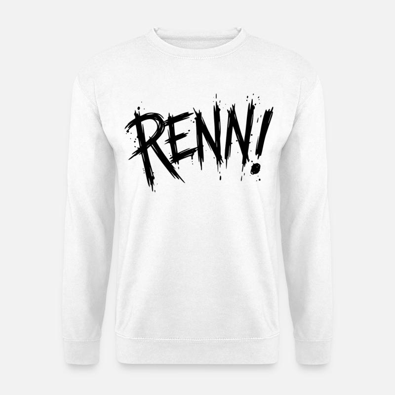 Renn! - Unisex Pullover - Weiß