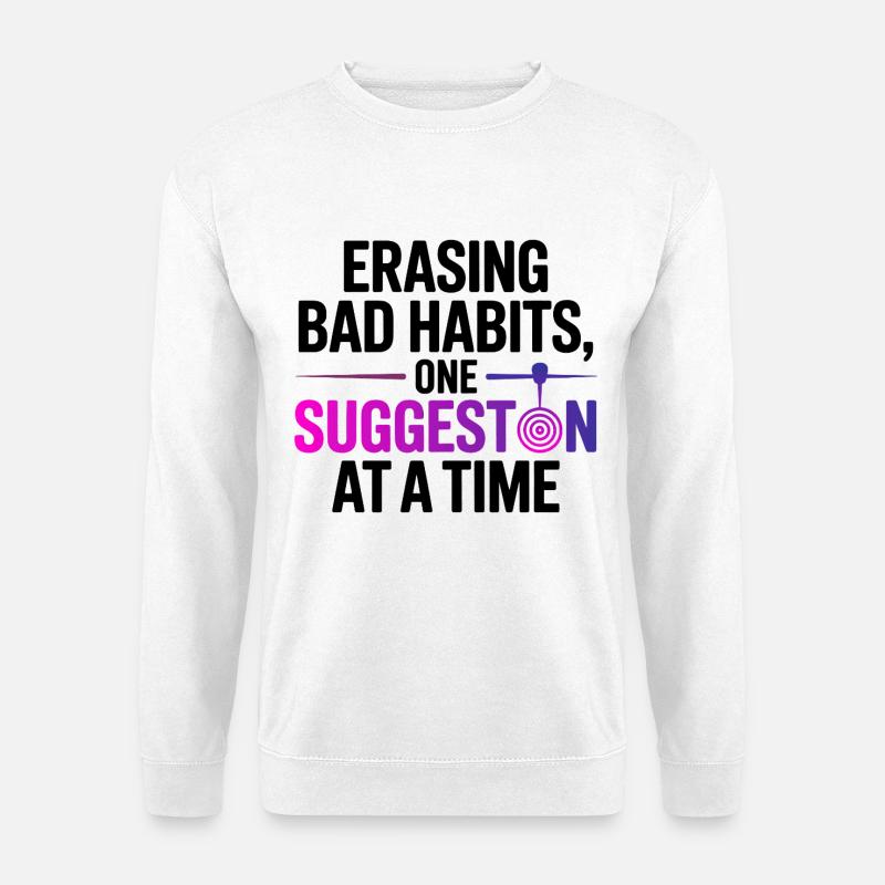 Certified Clinical Behavioral Modification Gear  - Unisex Sweatshirt - white
