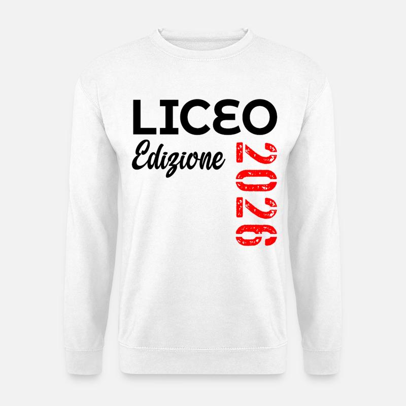 Italien – Ausgabe der Oberstufe 2026 - Unisex Pullover - Weiß
