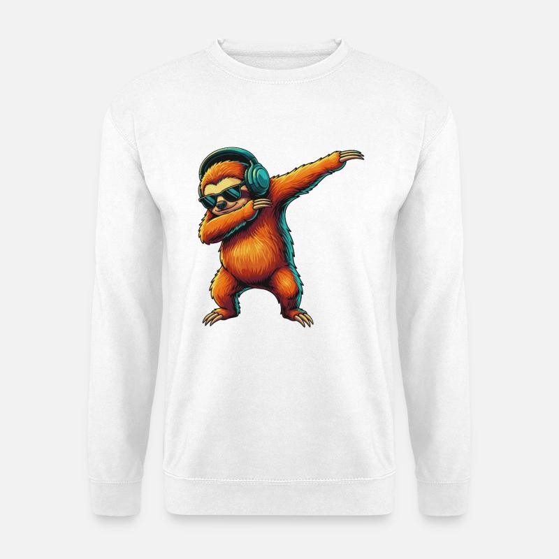 Gamer Faulheit Videospiele Kunst - Unisex Pullover - Weiß