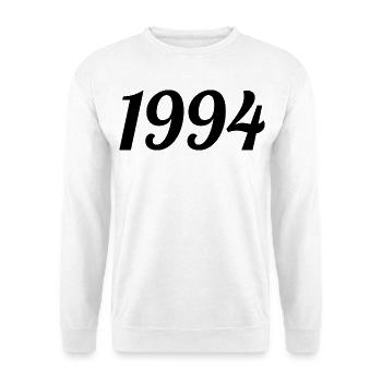 1994 - Sweat-shirt Unisexe - blanc - Devant