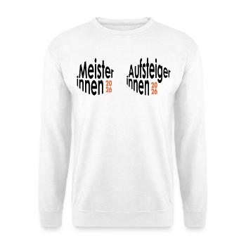 Champions and promoted women 2026 - Unisex Sweatshirt - white - Front