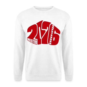 Champion and promoted team 2026 - Unisex Sweatshirt - white - Front