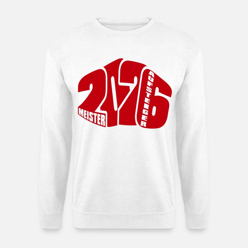 Meister und Aufsteiger 2026 - Unisex Pullover - Weiß